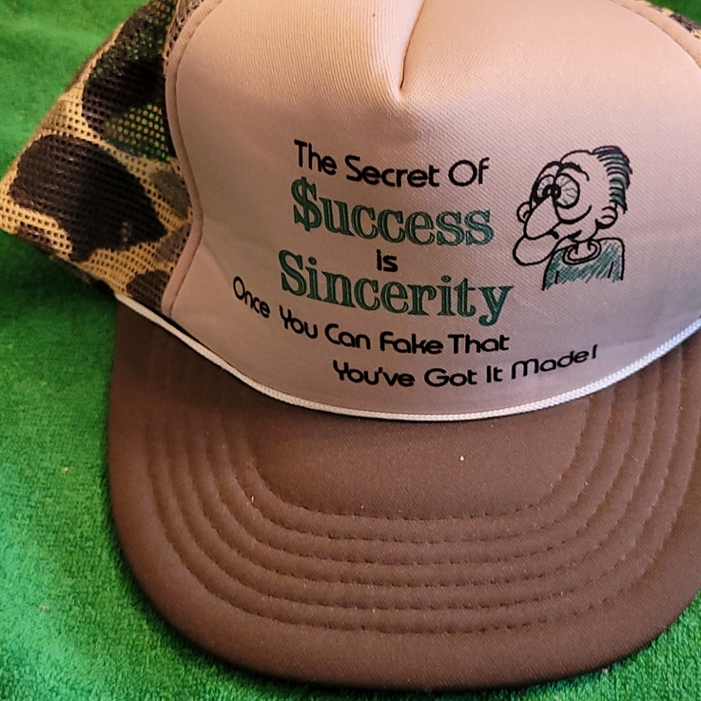 Novelty Hat Camo See Picture
